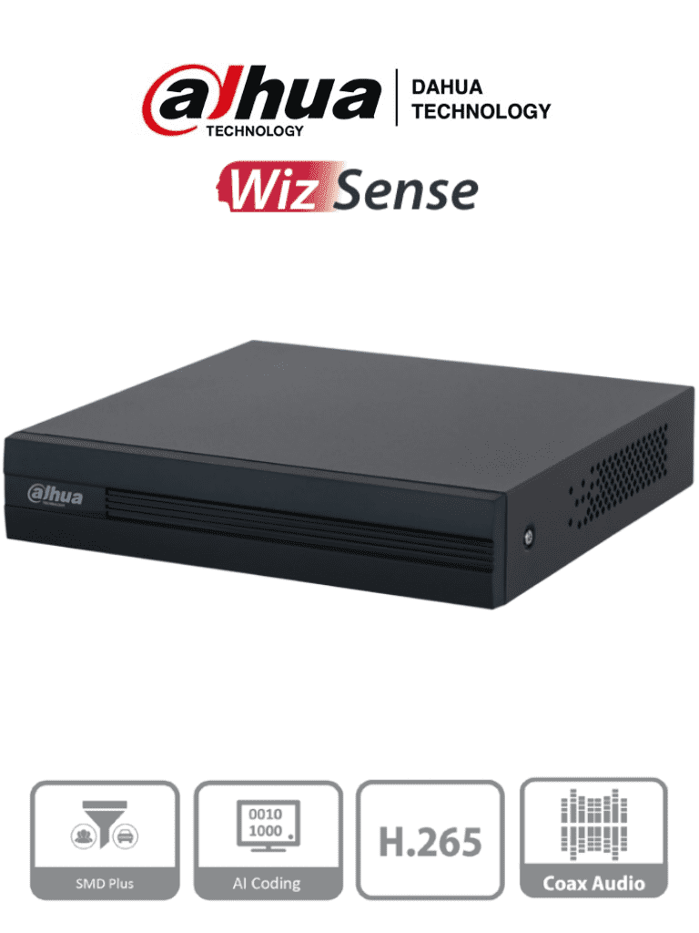  DVR de 8 Canales 1080p Lite/ WizSense/ Cooper-I